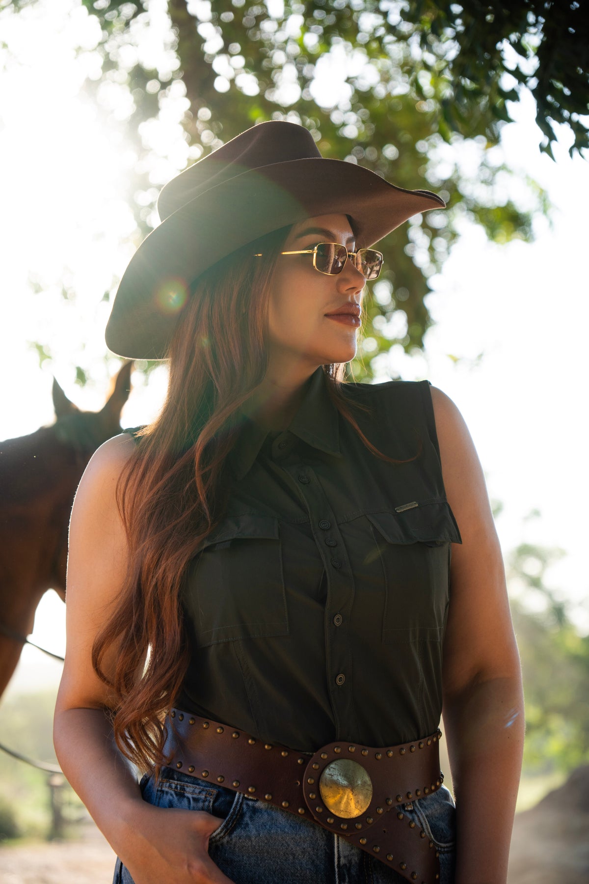 Camiseta Mustang Soberana - Floresta
