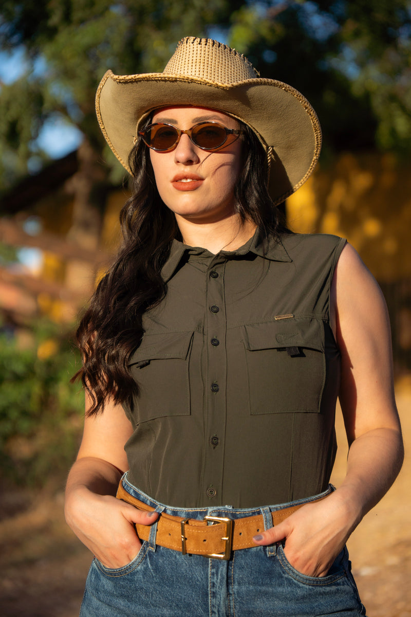 Camiseta Mustang Soberana - Floresta