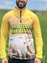 Camiseta Extreme Aqui Se Planta Aqui Se Colhe - Amarelo