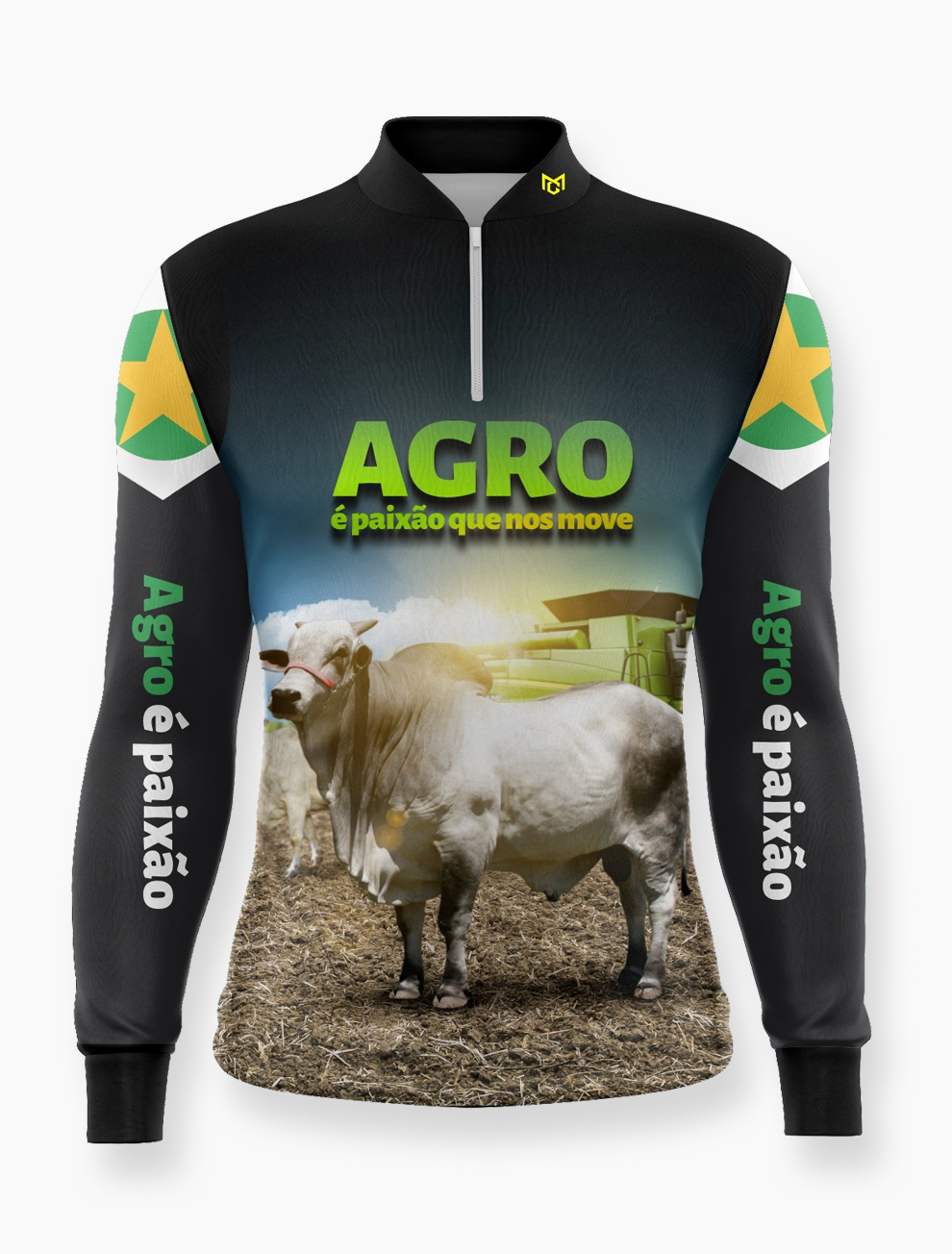 Camiseta Extreme Agro Paixão Azul - Marinho