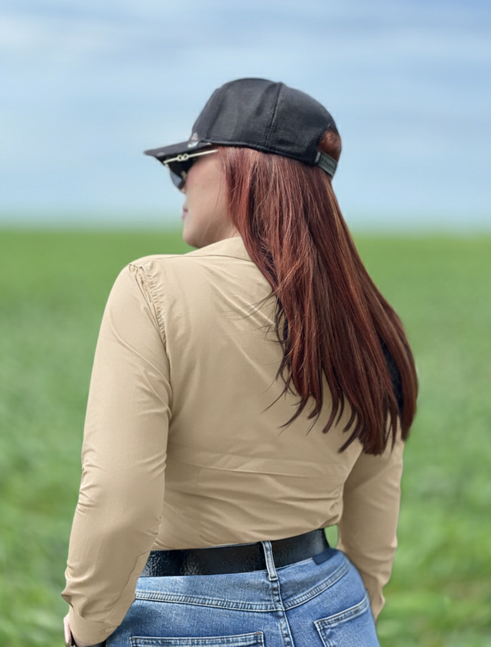 Camisa Mustang Manga Longa - Floresta