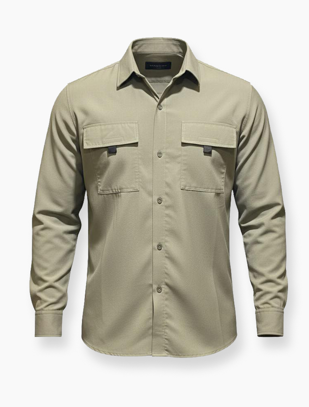 Camisa Mustang Manga Longa - Deserto