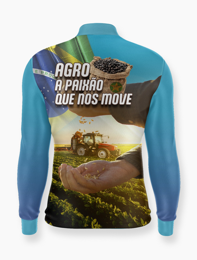 Camiseta Extreme Agro Paixão - Azul