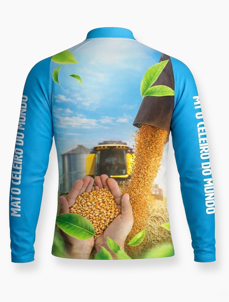 Camiseta Extreme Celeiro do Mundo - Azul