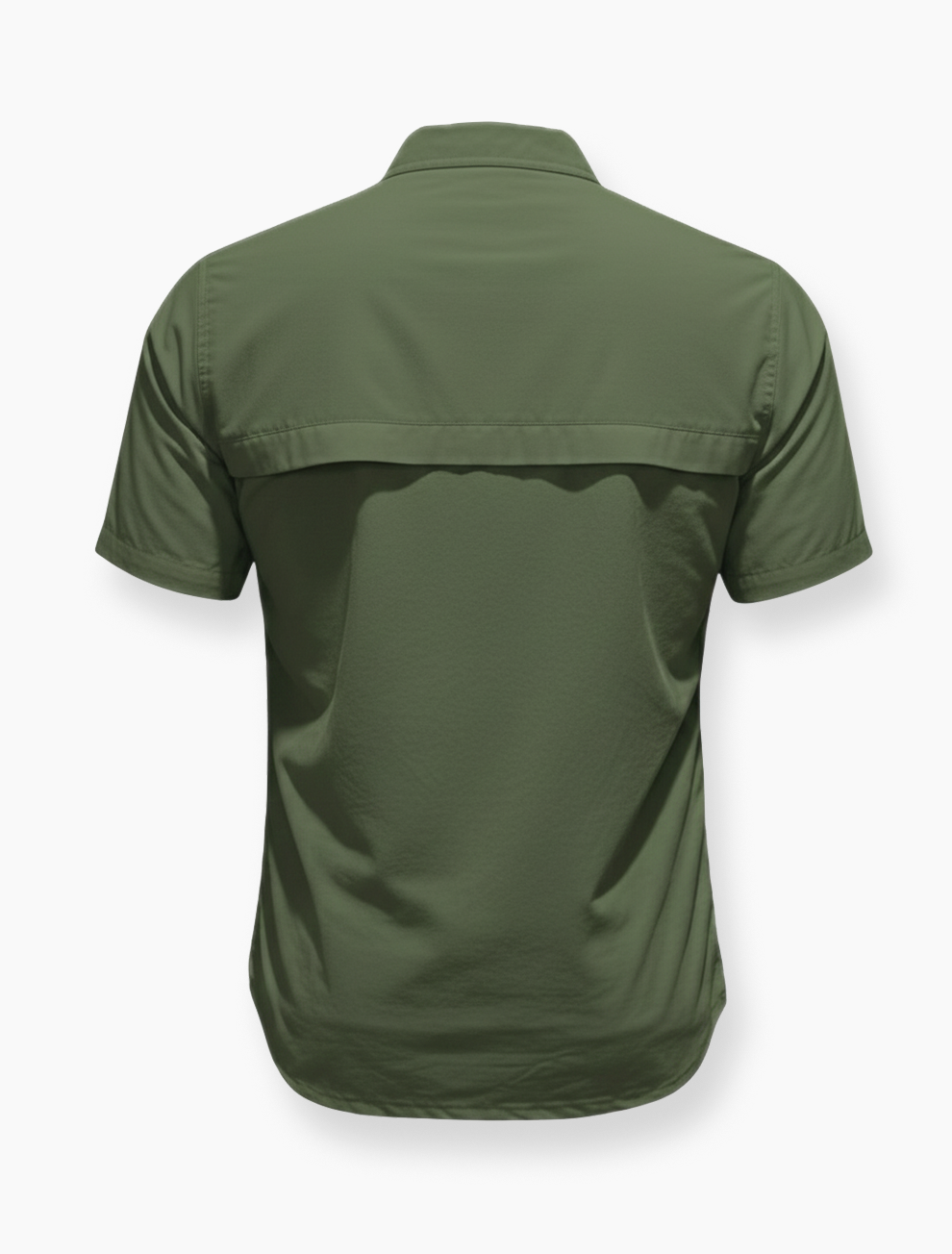 Camisa Mustang Manga Curta - Floresta